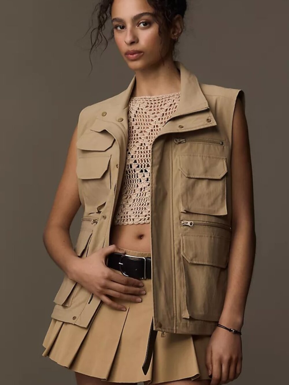 Anthropologie Utility Vest